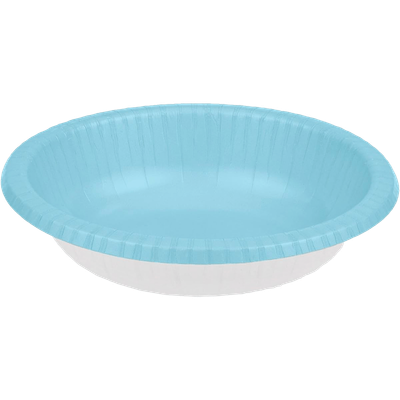 Baby Blue 12oz Paper Bowl 20ct AMZ+