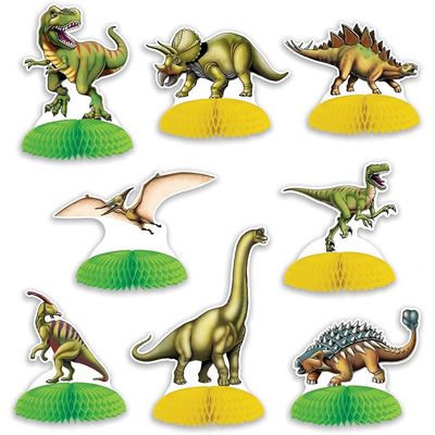 Dinosaur Mini Centerpieces 8ct AMZ+