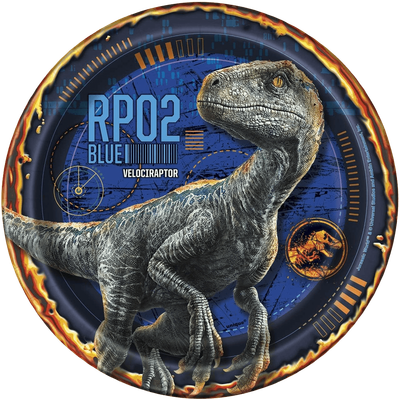 Jurassic Park Dessert Plates+