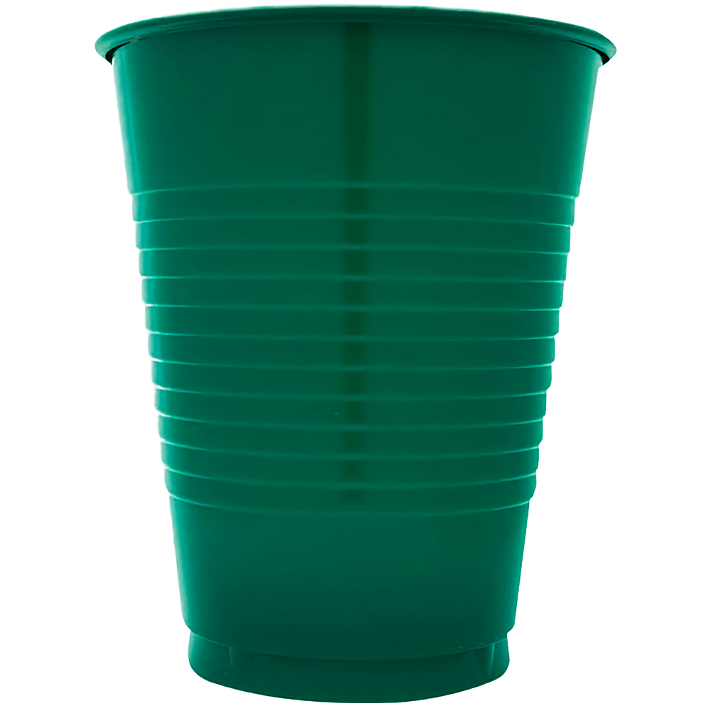 Emerald Green 16oz Plastic Cups 20ct+