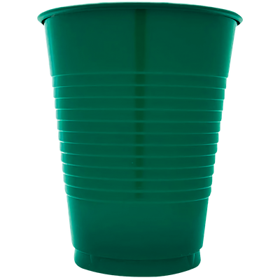 Emerald Green 16oz Plastic Cups 20ct+