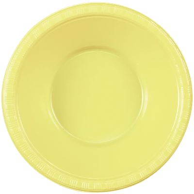 Sunflower Yellow 12oz Plastic Bowls 20ct+