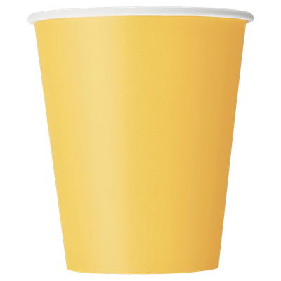 Sunflower Yellow 9oz Cup 14ct AMZ+