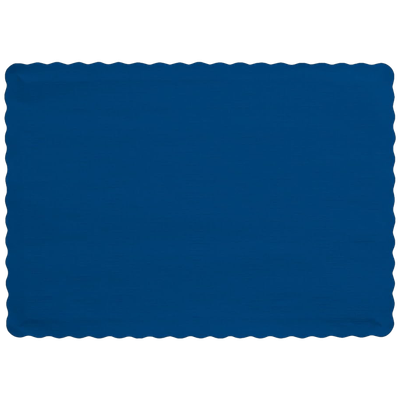 Navy Placemats 50ct AMZ+