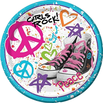 Totally 80's 7in Plate AMZ+