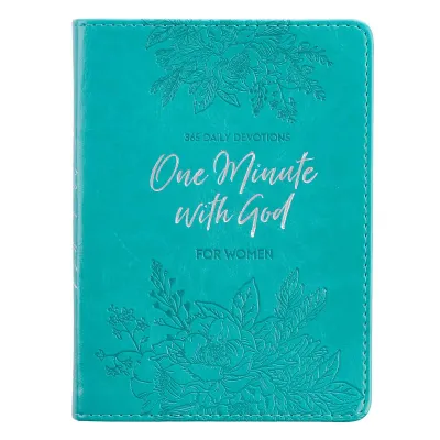 One-Minute with God for Women Fauz Leather+