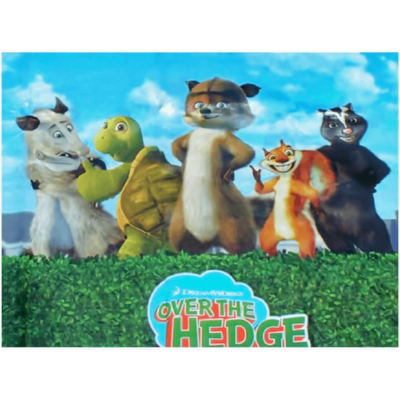 Over The Hedge Plastic Table cover+