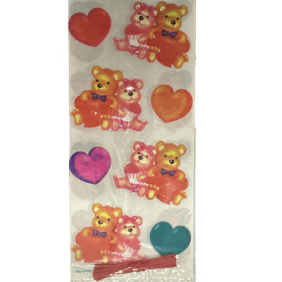 Valentine Cello Bags 25ct Bears &amp; Hearts+