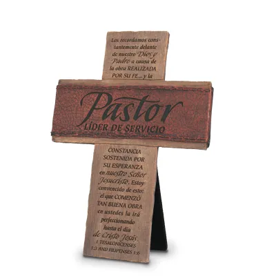 Spanish Cross Pastor Lider de Servicio+