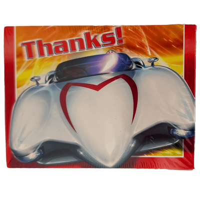 Speed Racer Thank You Notes+