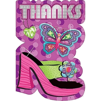 Glitzy Girl Thank You+