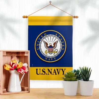 United States Navy Armed Forces Garden Flag+
