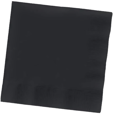 Black Velvet 3ply Beverage Napkins 50ct AMZ+