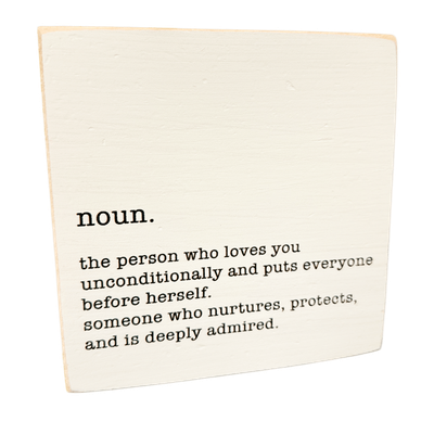 Person Who Loves You Wooden Block+