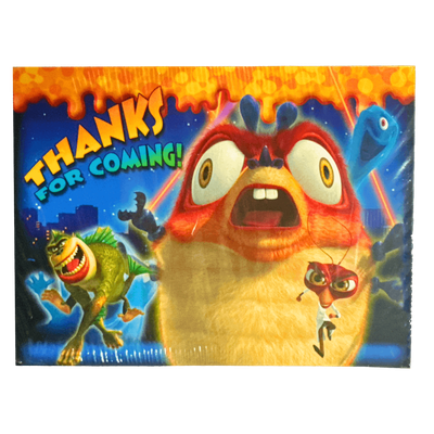 Monsters VS Aliens Thank-You Notes AMZ+