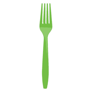 Citrus Green Forks 50ct+