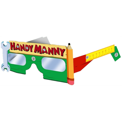 Handy Manny Glasses - Paper AMZ+