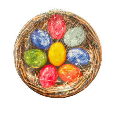 Beautiful Basket Easter Egg 7" plates AMZ+
