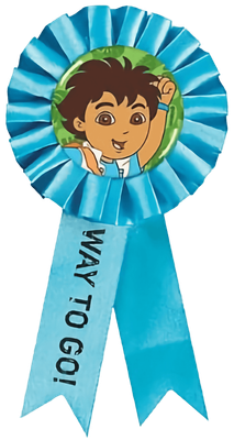 GO DIEGO GO Award Ribbon AMZ+