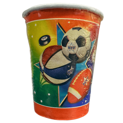 Super Sports 9oz Cups 8ct+