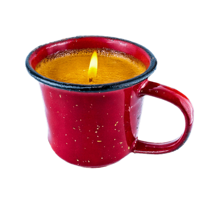 Swan creek mini coffee cup candle+