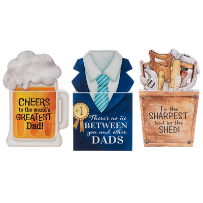 Dad Hidden Message Gift Card Holders+