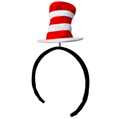 Dr. Seuss “The Cat in the Hat Springy Headband” AMZ+