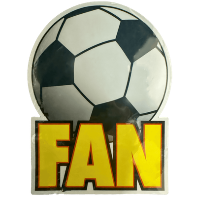Soccer Fan Mega Magnet+