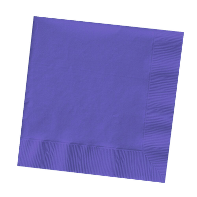 Purple 3ply Dinner Napkins 25ct AMZ+