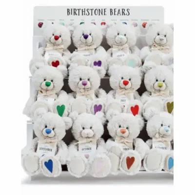 Plush Birthstone Bears+