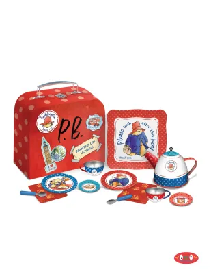 Paddington Tin Tea Set (14 Pieces)+
