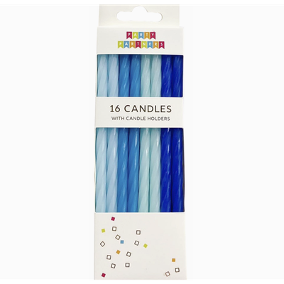 Blues Spiral candle set +