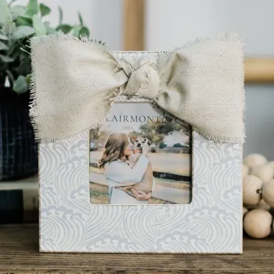 4x4 Photo Frame  - Waves+