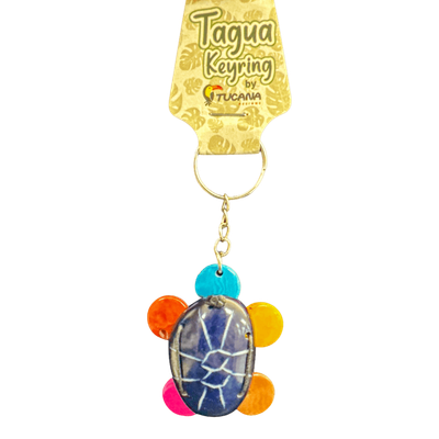 TAGUA  Blue Turtle Keyring+