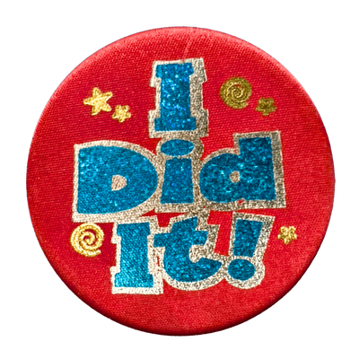 I Did It Party Button+