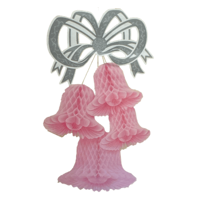 Pink Bell Cluster 20in 1ct+