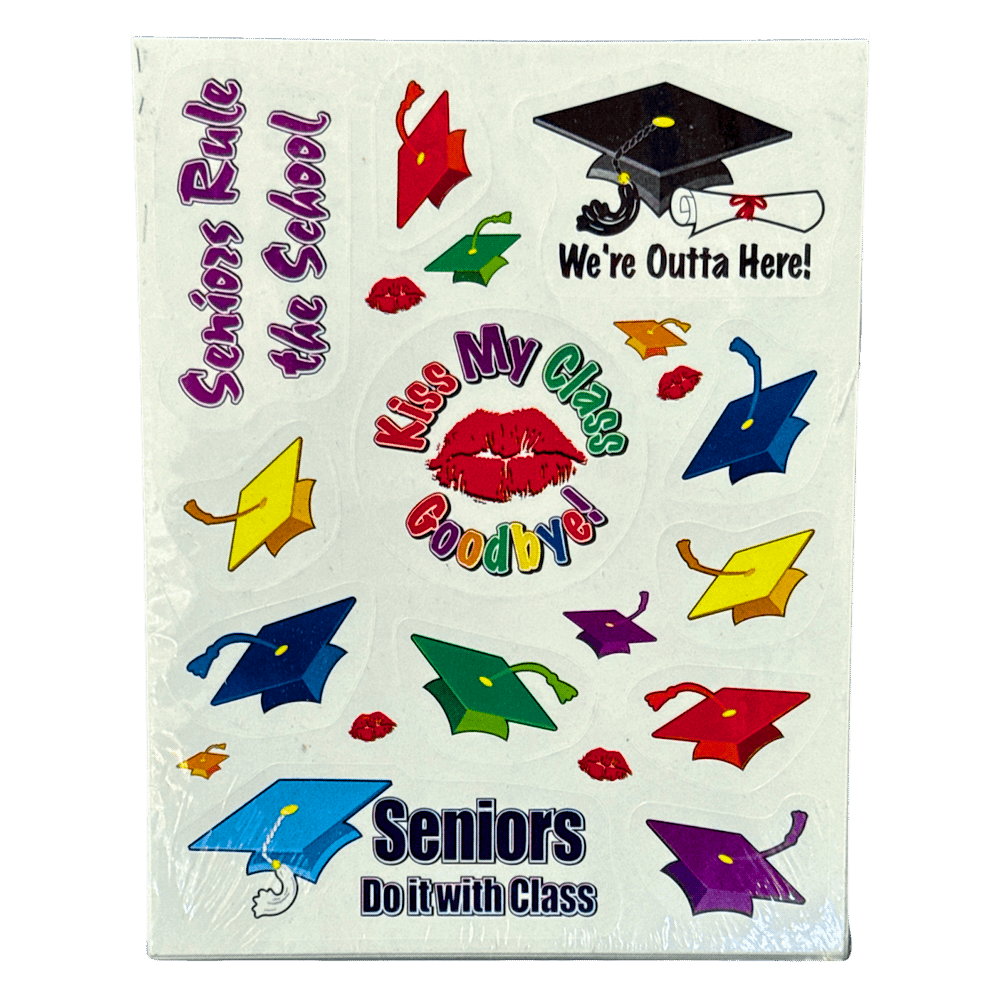 Graduation Senior Stickers 4 Sheets+
