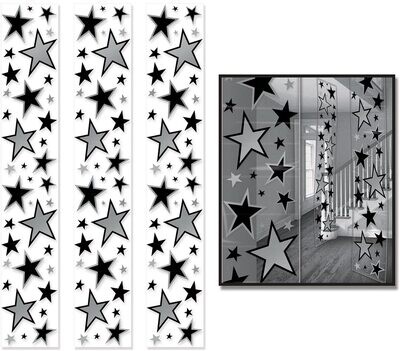Star Panels Silver and Black 6ft AMZ+
