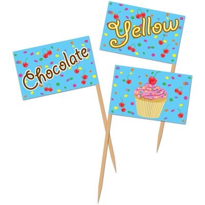 Cupcake Food Picks 50ct+