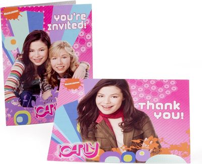 iCarly Invite/Thank You 8ct AMZ+