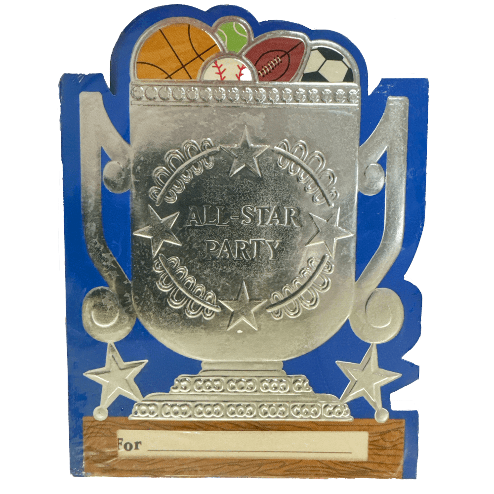 All Star Invitations 8ct+