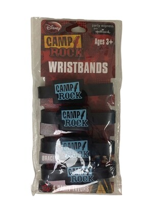 Camp Rock Wristbands 4ct+