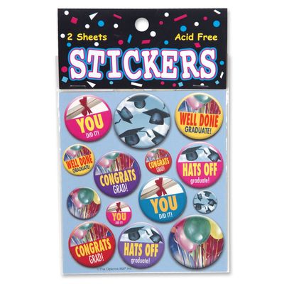 Graduation Stickers 2 Sheets+