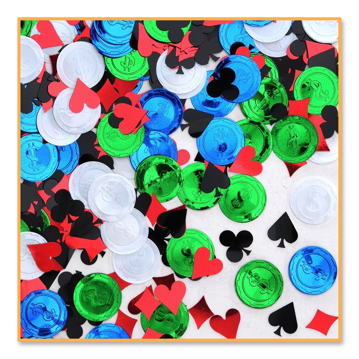 Poker Party Confetti .5oz Bag+