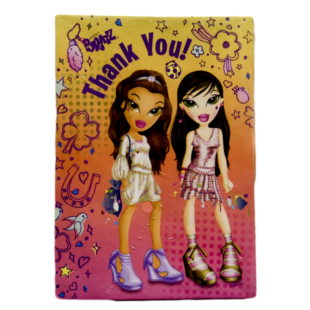 Bratz Fash Pixiez Thank You Notes 8ct+