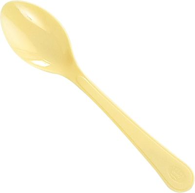 Lemon Meringue Yellow Spoons 24ct+