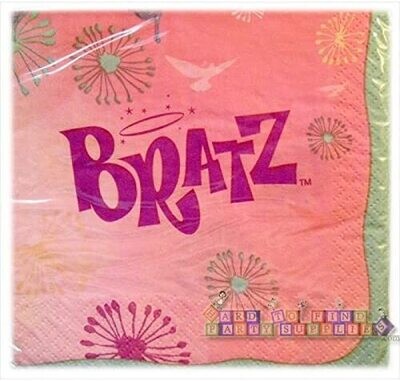 Bratz Beverage Napkins 16ct+