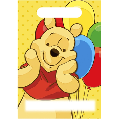 Winnie The Pooh Favor Bags 8ct+