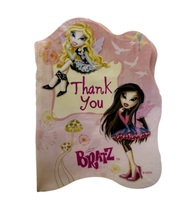Bratz Thank You Notes 8ct+