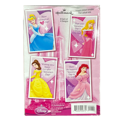 Princess Valentine Cards 32ct+